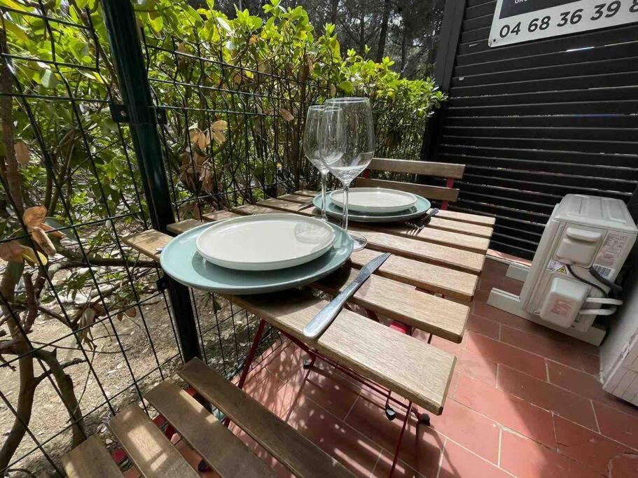 Charmant Studio Climatise A 50 M De La Plage Apartment Аржеле-сюр-Мер Екстериор снимка